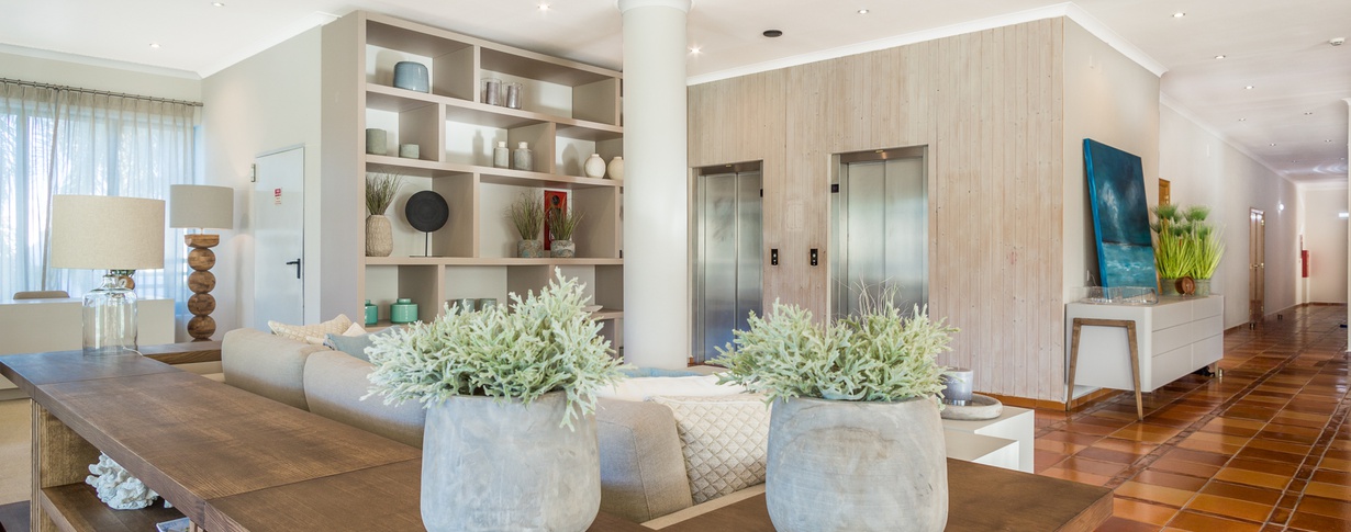 Lobby  Mirachoro Carvoeiro **** en Algarve